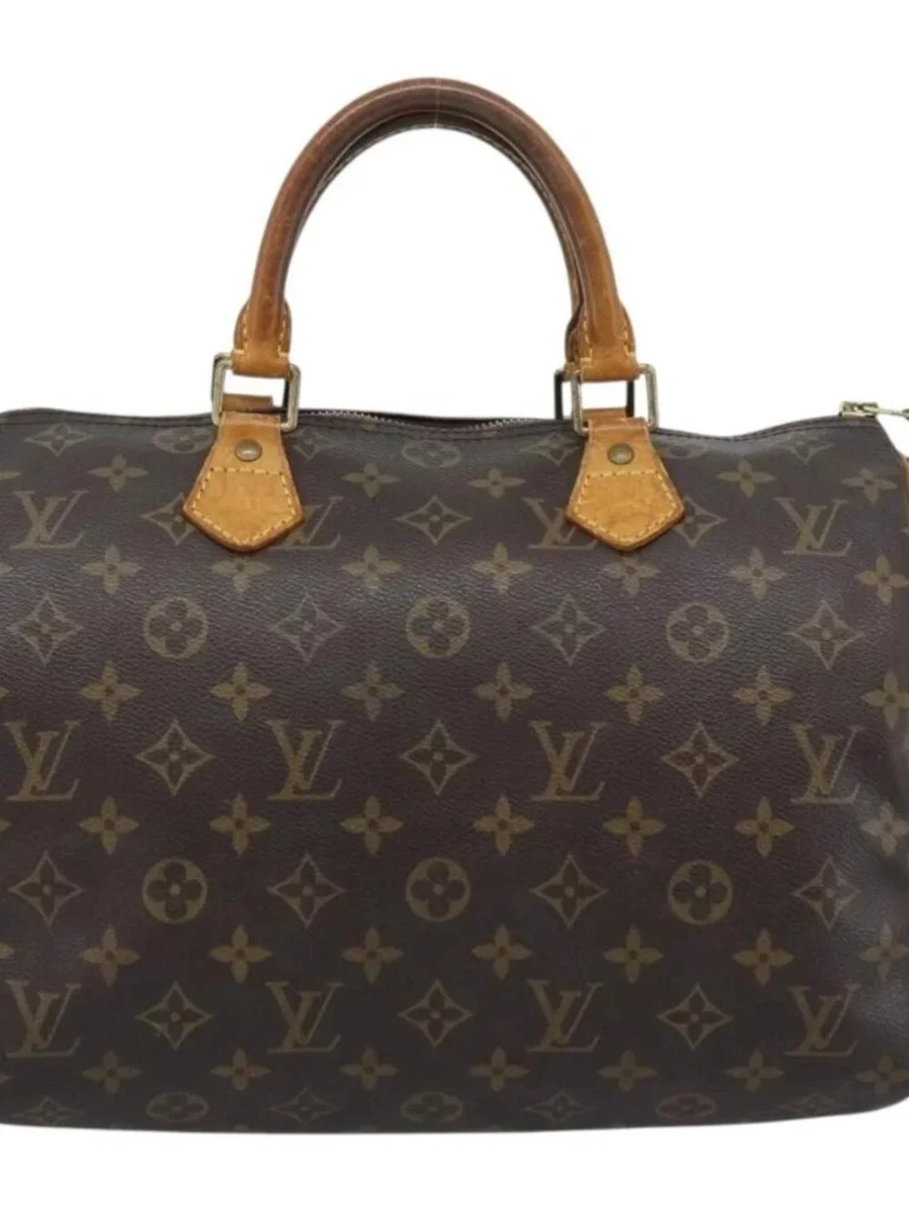 LOUIS VUITTON Monogram Speedy 30 Hand Bag M41526 LV Auth 189239